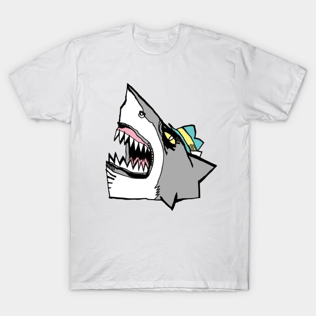 SHARK DETECTIVE T-Shirt by Jim Mahfood